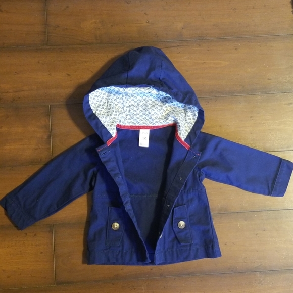 Navy Blue Spring/Fall Carter's Jacket - Picture 8 of 8